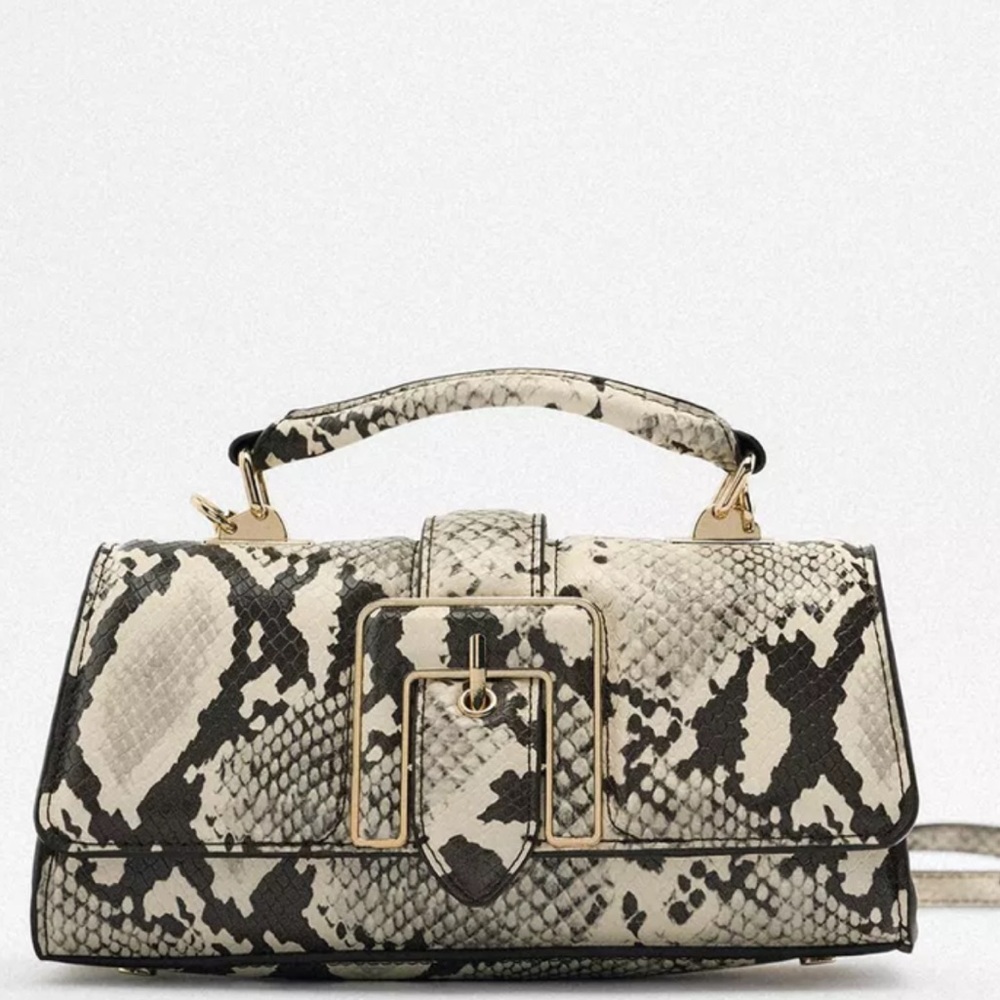 Zara Mini Snakeskin Pattern Women's Bag